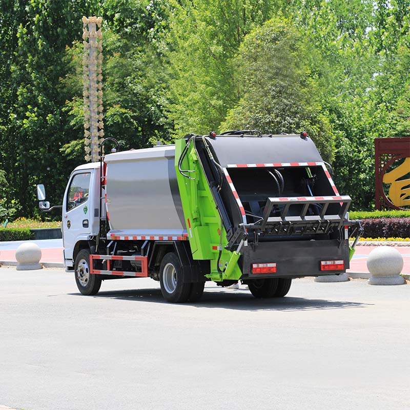 China brand 4×2 6cbm compressed garbage truck China brand 4×2 6cbm compressed garbage truck