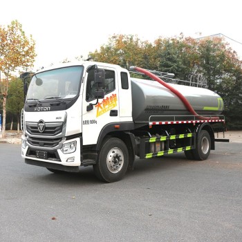 FOTON 15000L toilet septic tank sewage suction truck