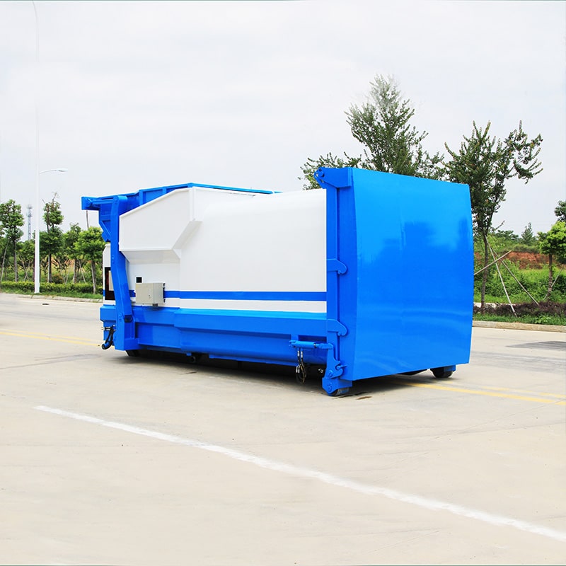 Станция для прессованных отходов Dongfeng hook arm 12cbm Станция для прессованных отходов Dongfeng hook arm 12cbm