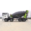FAW top ranking 8*4 10 m3 cement mixer pump truck FAW top ranking 8*4 10 m3 cement mixer pump truck