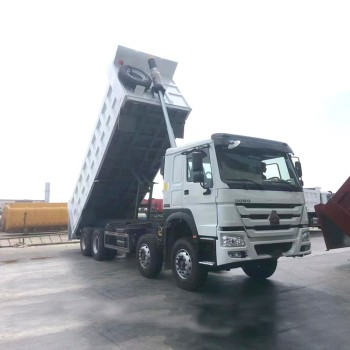 China factory new or used 8*4 12 wheel howo dump truck