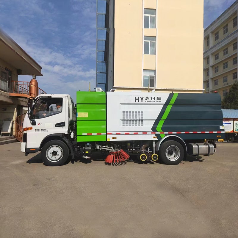 JAC 4*2 4 cbm stainless steel street road sweeper truck JAC 4*2 4 cbm stainless steel street road sweeper truck