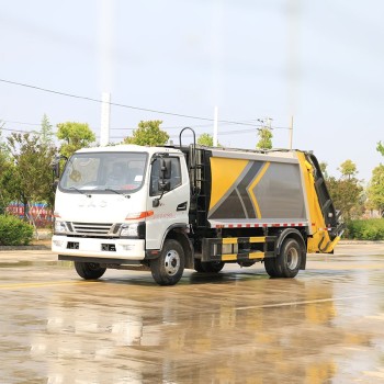 JAC 8cbm rear loader garbage truck compactor