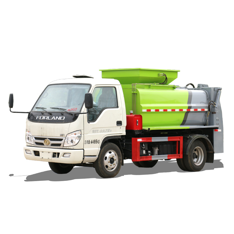 Foton 4*2 4 тонны небольшой мусоровоз для кухонных отходов Foton 4*2 4 тонны небольшой мусоровоз для кухонных отходов