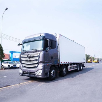 ثلاجة فريزر شاحنة طعام فوتون 8×4 سعة 25 طنًا