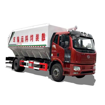 FAW 20m3 self-unloading Bulk Feed Truck