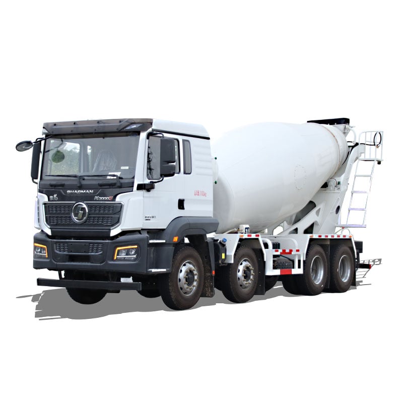 SHACMAN 8*4 8cbm full power take-off cement mixer truck SHACMAN 8*4 8cbm full power take-off cement mixer truck