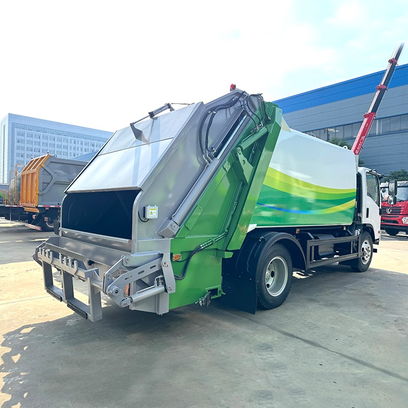 ISUZU 8 CBM Garbage Compactor Truck Rubbish Compressing Truck ISUZU 8 CBM Garbage Compactor Truck Rubbish Compressing Truck