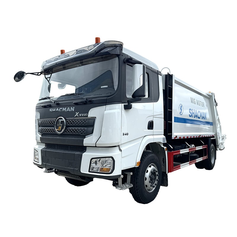 Экспортный мусоровоз Shacman 16CBM для продажи Экспортный мусоровоз Shacman 16CBM для продажи