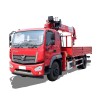 FOTON 10-тонный мобильный кран с прямой стрелой, смонтированный на грузовике FOTON 10-тонный мобильный кран с прямой стрелой, смонтированный на грузовике
