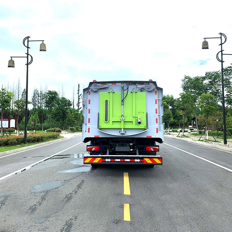 BYD pure electric road sweeper truck with high-pressure BYD pure electric road sweeper truck with high-pressure