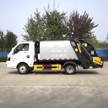 DongFeng 3cbm mini garbage compactor truck