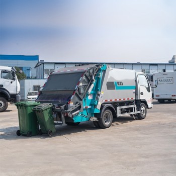 JAC 5cbm euro 2 3 4 5 compressed garbage truck
