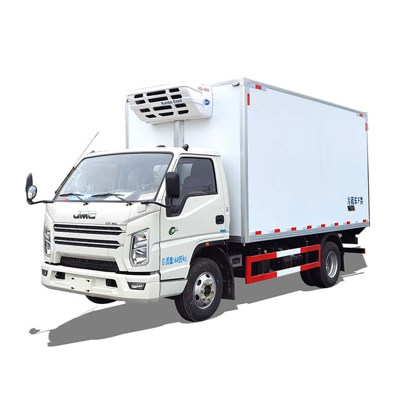 شاحنة JMC 4X2 ذات صندوق تجميد وشاحنات مبردة شاحنة JMC 4X2 ذات صندوق تجميد وشاحنات مبردة