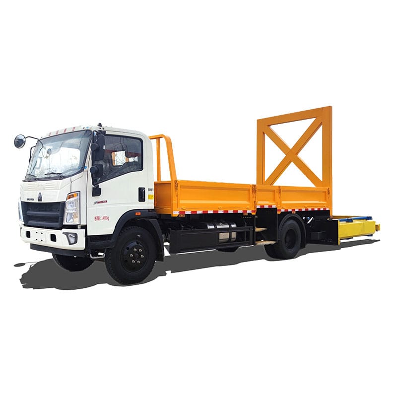 HOWO горячая продажа 100K 4*2 автомобильный буферный грузовик для предотвращения столкновений HOWO горячая продажа 100K 4*2 автомобильный буферный грузовик для предотвращения столкновений