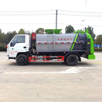 JMC 6m3 carbon steel kitchen garbage truck