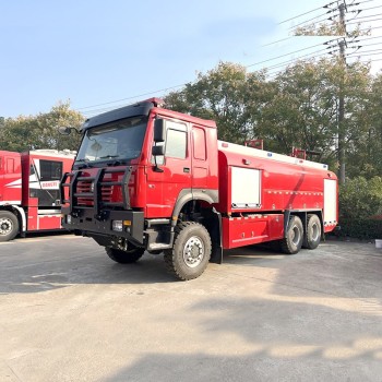 Howo 6 Wheels Drive 16000L Fire Truck for Sale