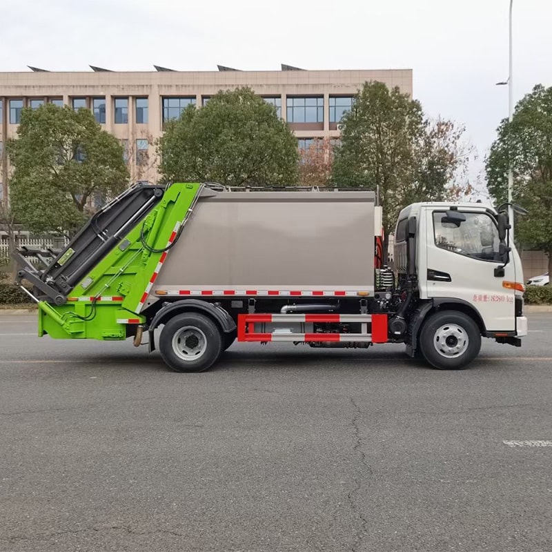 JAC 8 CBM 4 x2 Small Rubbish Conpressing Truck for Sale JAC 8 CBM 4 x2 Small Rubbish Conpressing Truck for Sale