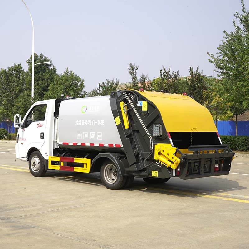 DongFeng 3cbm mini garbage compactor truck DongFeng 3cbm mini garbage compactor truck