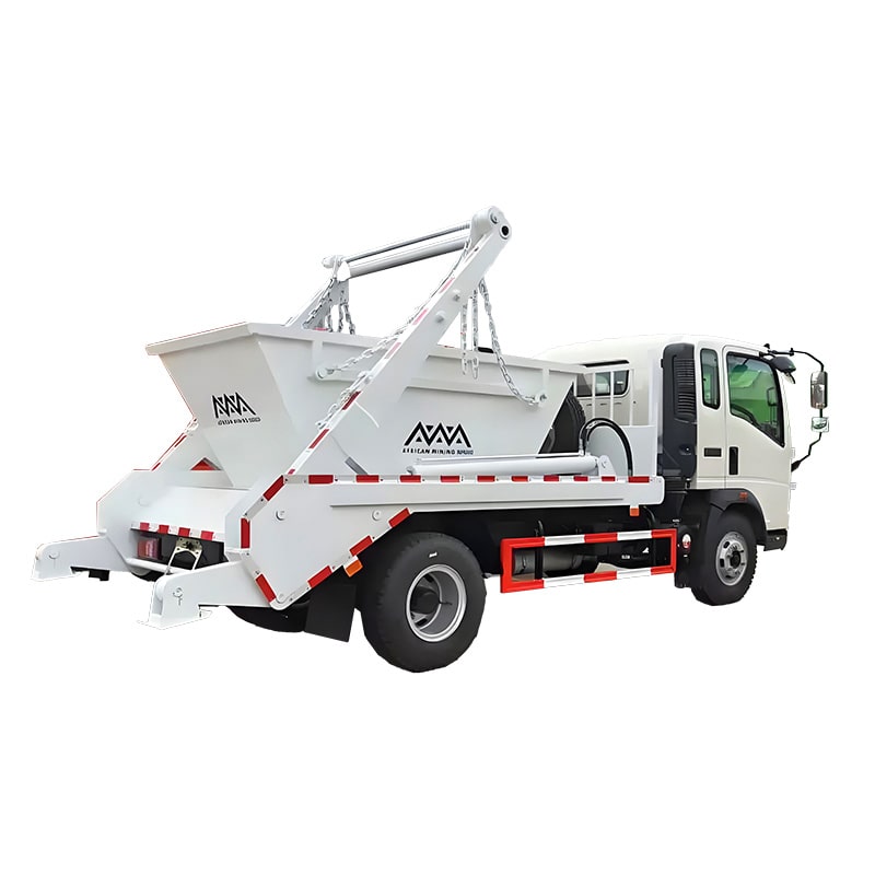 شاحنة نفايات Howo 4x2 بوزن 5 أطنان بذراع متأرجح، مصممة حسب الطلب من المصنع شاحنة نفايات Howo 4x2 بوزن 5 أطنان بذراع متأرجح، مصممة حسب الطلب من المصنع