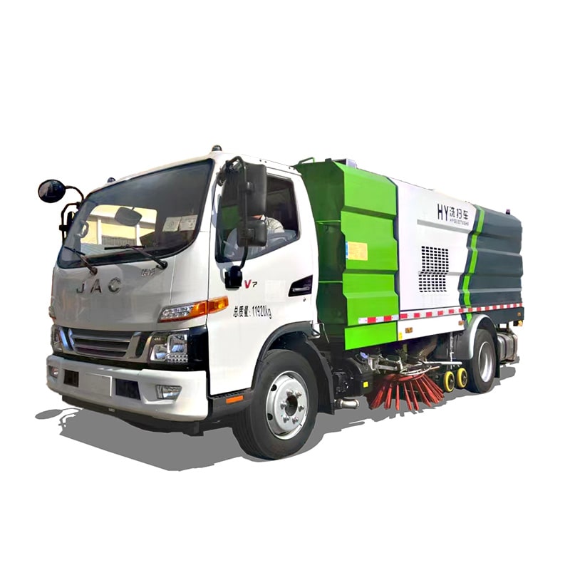 JAC 4*2 4 cbm stainless steel street road sweeper truck JAC 4*2 4 cbm stainless steel street road sweeper truck